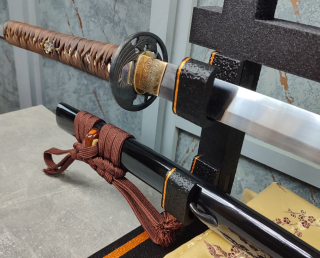 Munenori Hagakure San mai Katana s vadou